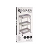 CARRO 3 ALTURAS PLEGABLE GRIS