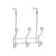 WHITE DOOR HANGER 6 HOOKS