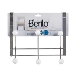 CABIDE DE PORTA 6 GANCHOS BRANCO 