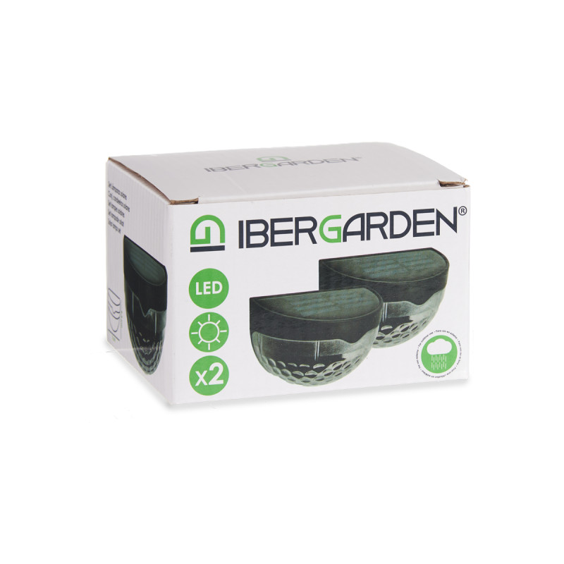 SET LUMIERE SOLAIRE EXTERIEUR MUR LUMIERE FROIDE 