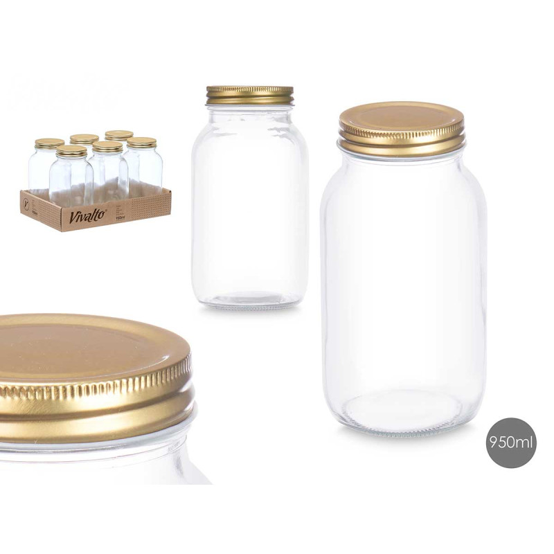 POT DE CONSERVE DE 950 ML