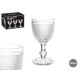 COPA DIAMANTE VINO TRANSPARENTE 330 ML