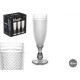 COPA DIAMANTE CAVA TRANSP PIE ANTRACITA 185 ML