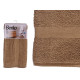 SERVIETTE DE BAIN LISSE 90X150 COULEUR CAMEL 