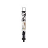BARRE A RIDEAU NOIR 120-210CM ASS 4 POIN