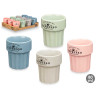 TAZZA ESPRESSO 80ML ASS 4 COL PASTELLO