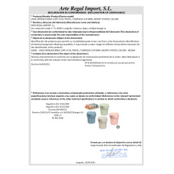 TAZZA ESPRESSO 80ML ASS 4 COL PASTELLO