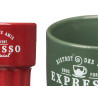 BICCHIERE ESPRESSO 300ML ASSORT 4 COLORI NEUTRI