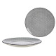 ASSIETTE PLATE 24CM ONDE JAPONAISE NOIR