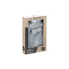 BOUILLOTTE À EAU 1.8L GRIS HOUSSE À POILS