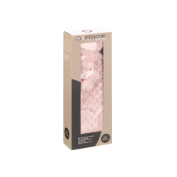 BOUILLOTTE À EAU LONG 2L ROSE HOUSSE À POILS