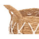 POT SPARTE 20CM OVALE AVEC POIGNÉES EN MACRAMÉ