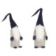 GNOMO IN VELLUTO BLU SCURO CON CAPPELLO 100CM