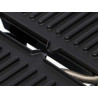 GRIL DE CONTACT DOUBLE EN ACIER NOIR 1000W MOYEN