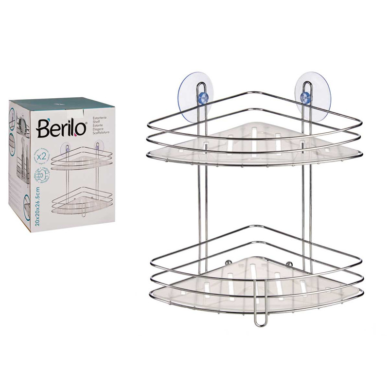 CORNER SHELF 2 HEIGHTS 