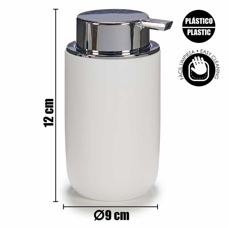 SET 4 PIECES ARTICLES DE BAIN BLANC
