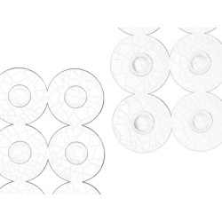 TAPIS BAIN ANTIDÉRAPANT BRIQUE TRANSP PETIT