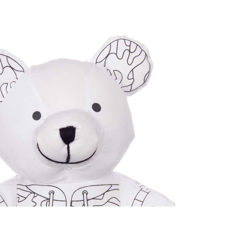 COLORING PLUSH BEAR