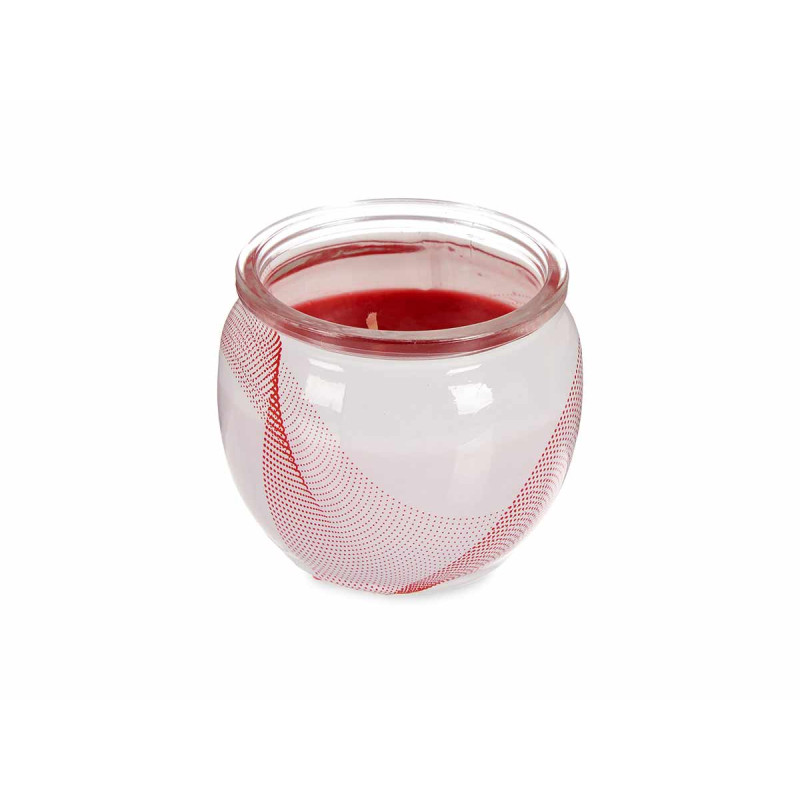 VELA AROMATICA GERANIO TARRO VIDRIO