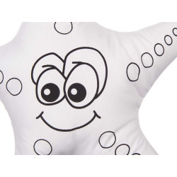 PELUCHE À COLORIER ÉTOILE DE MER 23CM