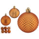 SET 6 PALLA PVC 6CM ARANCIA 