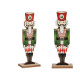 FIGURA IN LEGNO SCHIACCIANOCI 40CM VERDE