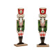 FIGURA IN LEGNO SCHIACCIANOCI 60CM VERDE