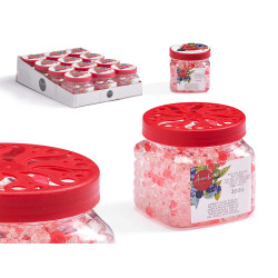 PROFUMATORE AMBIENTE PALLINE GEL FRUTT ROSSI 300GR
