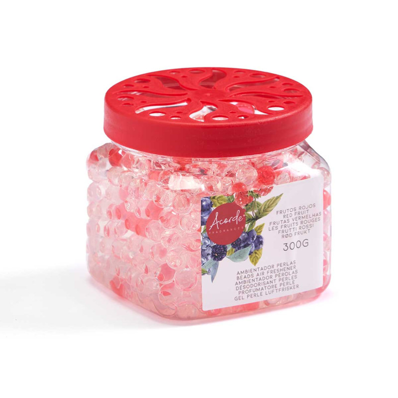 PROFUMATORE AMBIENTE PALLINE GEL FRUTT ROSSI 300GR