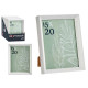 PORTEPHOTO PLASTIQUE MOULURE BLANC 15X20CM