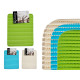 ANTI-SLIP MAT SET 3 COLORS 32X40CM