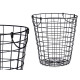BLACK STEEL BASKET