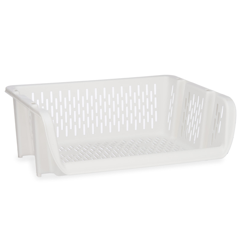 VERDULERO APILABLE BLANCO