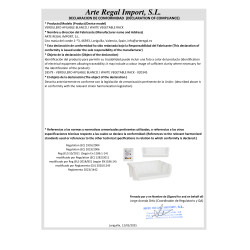 VERDULERO APILABLE BLANCO