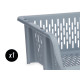 PORTAVERDURE IMPILABILE GRIGIO
