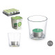 TEALIGHT CANDLEHOLDER BAMBOO 6 HOURS
