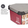 5L VINTAGE PLASTIC BOX