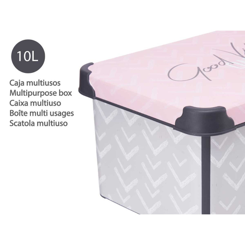 10L VIBES PLASTIC BOX