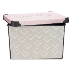 17L VIBES PLASTIC BOX WITH HANDLE