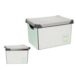 17L HOME PLASTIC BOX WITH HANDLE