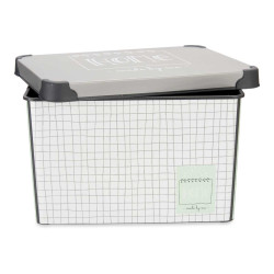 17L HOME PLASTIC BOX WITH HANDLE