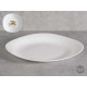 PLATO LLANO CUADRADO OPAL 28CM