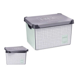 CAIXA PLÁSTICO 22L HOME COM PEGA