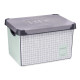 22L HOME PLASTIC BOX WITH HANDLE