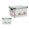 22L ROAD PLASTIC BOX WITH HANDLE
