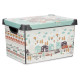 22L ROAD PLASTIC BOX WITH HANDLE