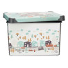 22L ROAD PLASTIC BOX WITH HANDLE