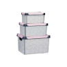 SET 3 PZS VIBES PLASTIC BOXES