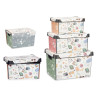SET 3 PCS BOITES PLASTIQUE MEMORIES