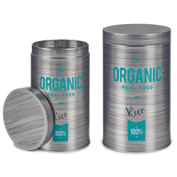 POT FERBLANC ROND ORGANIC RIZ 